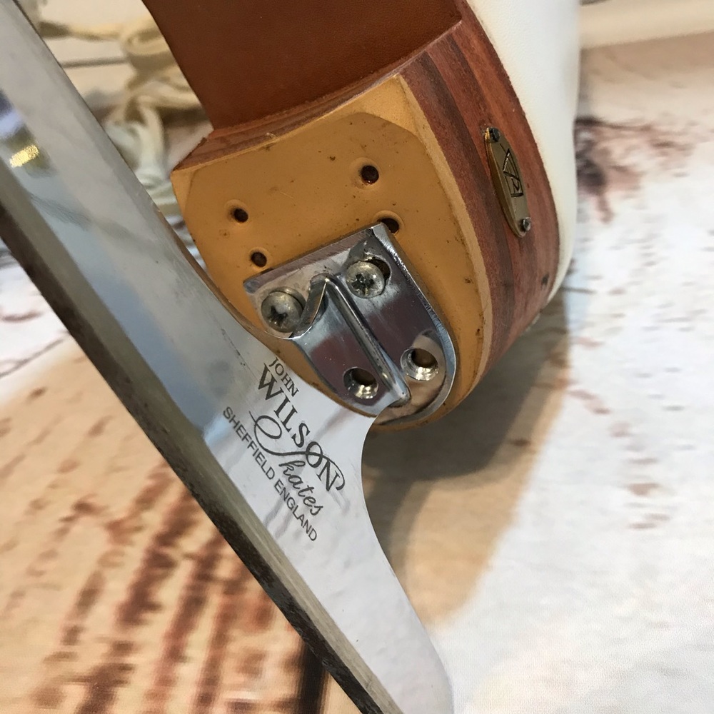 John WILSON Sheffield England blade Skate Riedell - Picture 15 of 16